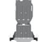 Защита КПП SHERIFF для ISUZU D-MAX 2012-2019 2.5 TD MT/ ISUZU D-MAX 2017-2020 1.9TD, универсальная штамповка, AL 4 мм, с крепежом 3160 1