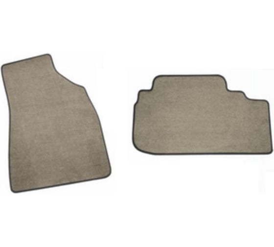 Автомобильные текстильные коврики в салон PEUGEOT 207 2006, хб., 5 шт., бежевые Klever NLT.38.05.12.112kh 1