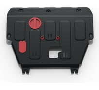 Защита картера и КПП АвтоБроня для JAC JS4 2022-/Москвич 3 2022-, сталь 1.5 мм 111.09206.1