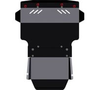 Защита картера SHERIFF для Mercedes-Benz E-Klasse 1985-1993 4.2/ 5.0, гнутая, сталь 2.0 мм, с крепежом 0230