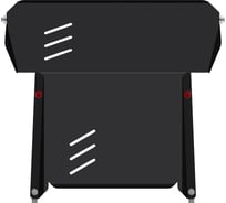 Защита картера SHERIFF для CHEVROLET Lumina 1994-1998 3,1, гнутая, сталь 2.5 мм, с крепежом 0307