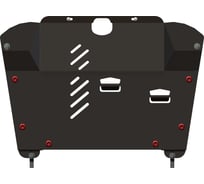 Защита картера двигателя и КПП SHERIFF сталь 2 мм, для LEXUS RX400h/LEXUS RX 300/330/350/LEXUS RX 300 II/TOYOTA Highlander 0505