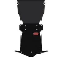 Защита картера SHERIFF для GAZ 31105 (3M3) 2004-2009 2.3, гнутая, сталь 2.0 мм, с крепежом 0595