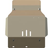 Защита картера SHERIFF для CHEVROLET Tracker 2000-2004 1.6/ 2.0/ SUZUKI Escudo 1997-2005 2.7/ SUZUKI Grand Vitara 1998-2005 1.6/ 2.0/ 2.5/ 2.7/ 2.0D, гнутая, AL 0726