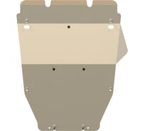 Защита картера SHERIFF для LEXUS GS300 2005-2013 3.0 4wd/ TOYOTA Mark X 2004-2009 4.3, гнутая, AL 5 мм, с крепежом 0839