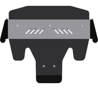 Защита картера SHERIFF для SUBARU Outback 2003-2008 3, гнутая, сталь 2.0 мм, с крепежом 0598