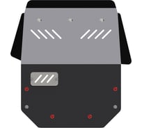 Защита картера и КПП SHERIFF для DODGE Stratus 2001-2006 2.4, гнутая, сталь 2.0 мм, с крепежом 0547