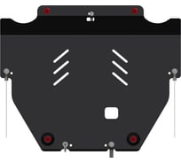 Защита картера двигателя и КПП SHERIFF сталь 2.5 мм, для VOLVO S60 (2010-2018)/для VOLVO S80 (2006-2016)/для VOLVO XC70 (2007-2017) 1028