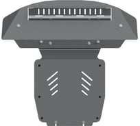 Защита картера SHERIFF для AUDI Q 7 2006-2015 3.0 TDI/ 4.2 TDI, гнутая, AL 5 мм, с крепежом 1021