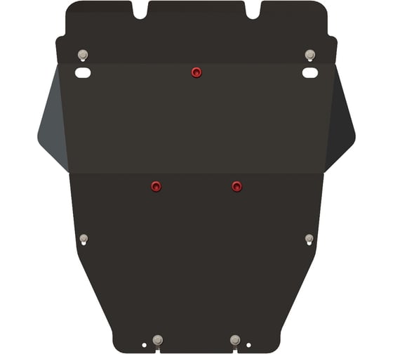 Защита картера SHERIFF для LEXUS GS300 2005-2013 3.0 4wd/ TOYOTA Crown 4wd 2003-2008 3/ TOYOTA Mark X 2004-2009 4.3, гнутая, сталь 2.0 мм, с крепежом She 0840