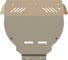 Защита картера двигателя и КПП SHERIFF алюминий 5 мм, для VOLVO C30-2006-2013/для VOLVO S40-2003-2012/для VOLVO V50-2004-2012 0822 1