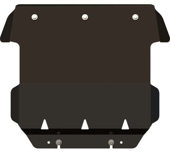 Защита картера SHERIFF для DODGE Nitro 2007-2011 3.7/ 4.0/ 2.8CRD/ JEEP Cherokee 2007-2012 2.8CRD/3.7, гнутая, сталь 2.5 мм, с крепежом 0974 1