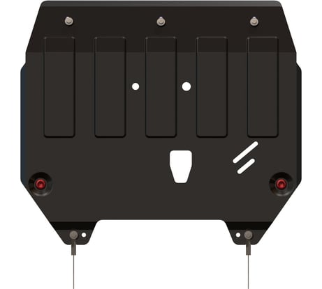 Защита картера двигателя и КПП SHERIFF сталь 2 мм, для KIA Soul-2009/2010/ 2011/2012/2013/2014 1599