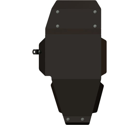 Защита картера SHERIFF для CHINA-AUTO Sokon Mini Truck 2011-1.3D МКПП, гнутая, сталь 2.5 мм, с крепежом 2119 1