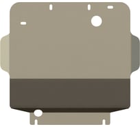 Защита картера SHERIFF для GM Hummer H3 2005-2010 3.7, гнутая, AL 5 мм, с крепежом 1468