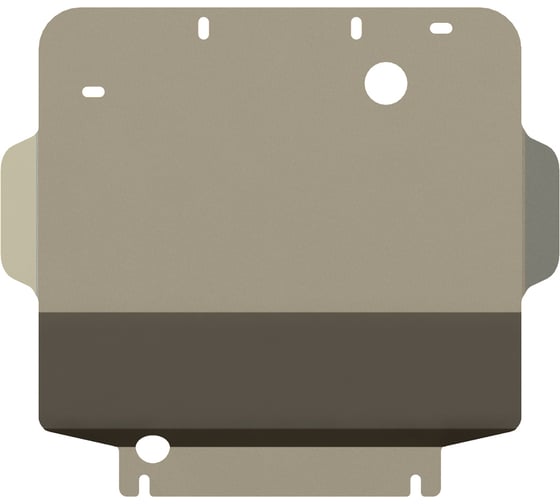 Защита картера SHERIFF для GM Hummer H3 2005-2010 3.7, гнутая, AL 5 мм, с крепежом 1468 1
