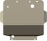 Защита картера SHERIFF для GM Hummer H3 2005-2010 3.7, гнутая, AL 5 мм, с крепежом 1468 1