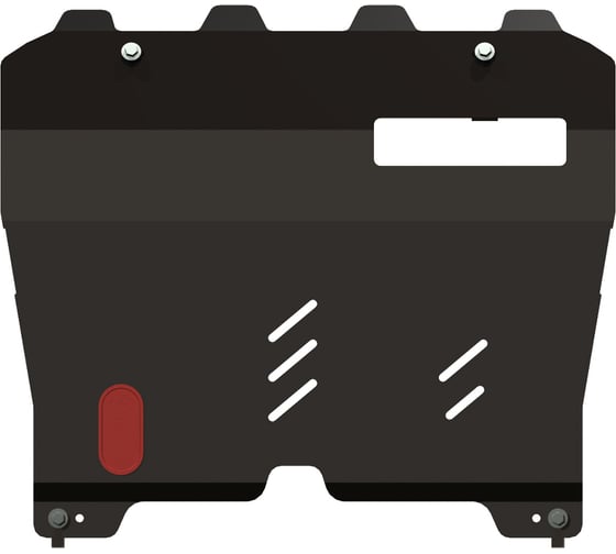 Защита картера двигателя и КПП SHERIFF сталь 2 мм, для NISSAN Murano-2008/2009/2010 1593 1