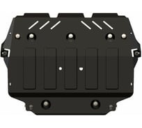 Защита АКПП SHERIFF для CHRYSLER 300 C-для 0705 2004-2010 3.5/5.7/6.1 4wd, гнутая, алюминий 5 мм, с крепежом 0706