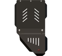 Защита КПП и РК SHERIFF для TOYOTA Land Cruiser 90-для 0867 3х дверн. 1996-2001 3.0 TD/ 3.0 D/4D/ 3,4, гнутая, сталь 2.5 мм, с крепежом 0868