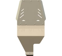 Защита АКПП SHERIFF для INFINITI QX 56 2004-2010 5.6, гнутая, алюминий 5 мм, с крепежом 1299