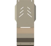 Защита КПП и РК SHERIFF алюминий 5 мм, для ISUZU D-MAX (Rodeo)-2007/2008/2009/2010/2011/2012 1153