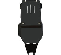 Защита КПП и РК SHERIFF для PORSCHE Cayenne Turbo 2002-2010 4.5, гнутая, сталь 2.5 мм, с крепежом 1549