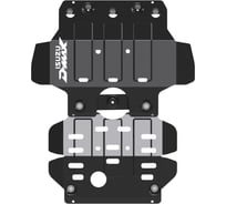 Защита картера SHERIFF для ISUZU D-MAX С вырезом D-Max 2012-2019 2.5 TD MT/ ISUZU D-MAX с вырезом D-MAX 2017-2020 1.9TD/ 3.0TD, универсальнай штамповка, сталь 2.5 мм, , 3152