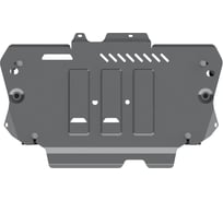 Защита картера и КПП SHERIFF для FORD Kuga 2014-2016 1.6 АТ 4wd/ 2.5 АТ 4wd/ FORD Kuga 2017-2020 1.5 АТ/ 2.5 АТ, универсальная штамповка, AL 4 мм, с крепежом 3367