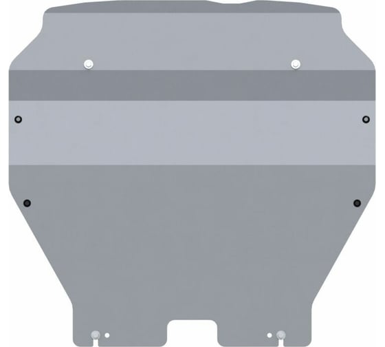 Защита картера и КПП SHERIFF для VOLKSWAGEN Carave/e 2010-2015 1.9/ 2.5 TD 2.0/ VOLKSWAGEN Transporter T5 2010-2015 1.9TDI, 2.0TDI, 2.0, гнутая, AL 5 мм, с крепежом 2492 V1 1