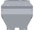 Защита картера и КПП SHERIFF для VOLKSWAGEN Carave/e 2010-2015 1.9/ 2.5 TD 2.0/ VOLKSWAGEN Transporter T5 2010-2015 1.9TDI, 2.0TDI, 2.0, гнутая, AL 5 мм, с крепежом 2492 V1 1