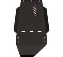 Защита МКПП и РК SHERIFF для TOYOTA Land Cruiser 100-для 0530 1998-2002 4.2D, гнутая, сталь 2.5 мм, с крепежом 0537 V1
