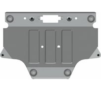 Защита картера SHERIFF для SUBARU Legacy/Outback 2015-2021 2.5 AT/ 3,6 АТ, универсальная штамповка, AL 4 мм, с крепежом 3090 V1