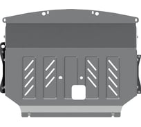 Защита картера двигателя и КПП SHERIFF алюминий 4 мм для KIA Soul-2014 / 2015 / 2016 / 2017 / 2018 / 2019 / для KIA Soul GT-2014 / 2015 / 2016 / 2017 / 2018 / 2019 3389
