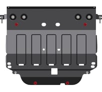 Защита картера двигателя и КПП SHERIFF сталь 1.8 мм для GEELY Emgrand GS-2019 / 2020 / 2021 / 2022-4383