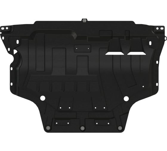 Защита картера двигателя и КПП SHERIFF сталь 1.8 мм для Skoda Karoq-2020 / 2021 / 2022-/ для Skoda Octaviia A8-2020 / 2021 / 2022-2680 V2 1