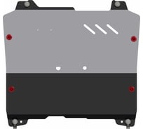 Защита картера двигателя и КПП SHERIFF сталь 2 мм для CHEVROLET Cruze-2009 / 2010 / 2011 / 2012 / 2013 / 2014 / 2015 / для CHEVROLET Malibu-2013 / 2014 / 2015 / 2016 1792 V1