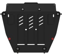 Защита картера и КПП SHERIFF для HONDA Stepwgn 2015-1.5 AT 4WD, универсальнай штамповка, сталь 2.0 мм, с крепежом 4638