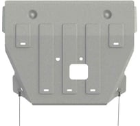 Защита картера и КПП SHERIFF для HYUNDAI Santa Fe 2021-2.2TDi АТ Fu/WD, универсальная штамповка, AL 4 мм, с крепежом 4910