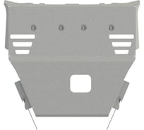 Защита картера и КПП SHERIFF для HYUNDAI Tucson 2021-2.0 AT,MT Fu/WD, гнутая, AL 4 мм, с крепежом 4917