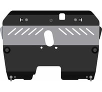 Защита картера и КПП SHERIFF для FORD Edge 2014-3.5 АТ, универсальная штамповка, сталь 2.5 мм, с крепежом 2496 V2