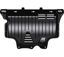 Защита картера двигателя и КПП SHERIFF сталь 1.8 мм для SKODA Kodiaq-2017 / 2018 / 2019 / 2020 / 2021 / 2022-/ VOLKSWAGEN Taos-2021 / 2022-/ VOLKSWAGEN Tiguan-3492 V1