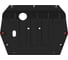 Защита картера и КПП SHERIFF для JAC J7 2021-1.5T MT/ 1.5T CVT, универсальная штамповка, сталь 2.0 мм, с крепежом 4853 1