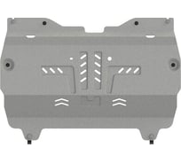 Защита картера двигателя и КПП SHERIFF алюминий 4 мм для NISSAN Pathfinder-2021 / 2022-5111