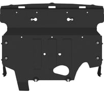 Защита картера SHERIFF для SUBARU Outback 2021-2.5 CVT Fu/WD, универсальная штамповка, сталь 2.0 мм, с крепежом 5020