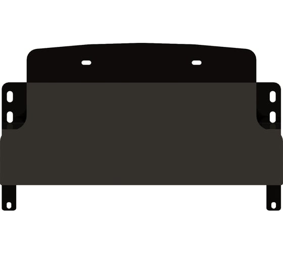Защита рулевых тяг SHERIFF для TOYOTA Land Cruiser 100/105-для 0530 1998-2007 4.2D/4.5/4.7, гнутая, сталь 2.5 мм, с крепежом 0580