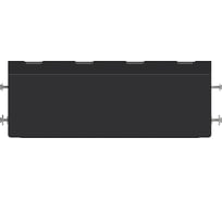Защита рулевых тяг SHERIFF для NISSAN Patrol 2005-2010 3.0D/4.8/NISSAN Safari 1997-2007 3.0D/4.8, гнутая, сталь 2.5 мм, с крепежом 0826