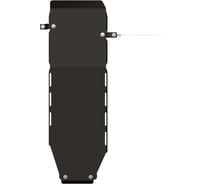 Защита топливного бака SHERIFF сталь 2.5 мм, для SSANG YONG Kyron-2005/2006/2007/2008/2009/2010/2011/2012/2013/2014/2015 1888