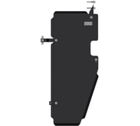 Защита топливного бака SHERIFF для NISSAN Navara 2005-2015 2.5/NISSAN Navara 2005-2015 2.5, гнутая, сталь 2.5 мм, с крепежом 1642