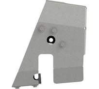 Защита топливных магистралей SHERIFF для GEELY Atlas 2018-1.8T AT 4WD, FWD/2.4 АТ FWD, 4WD/2.0 MT FWD, гнутая, алюминий 3 мм, с крепежом 4308